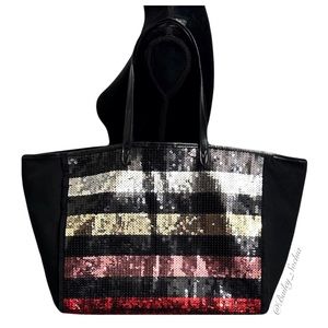 Victoria’s Secret Tricolor Sequins Tote